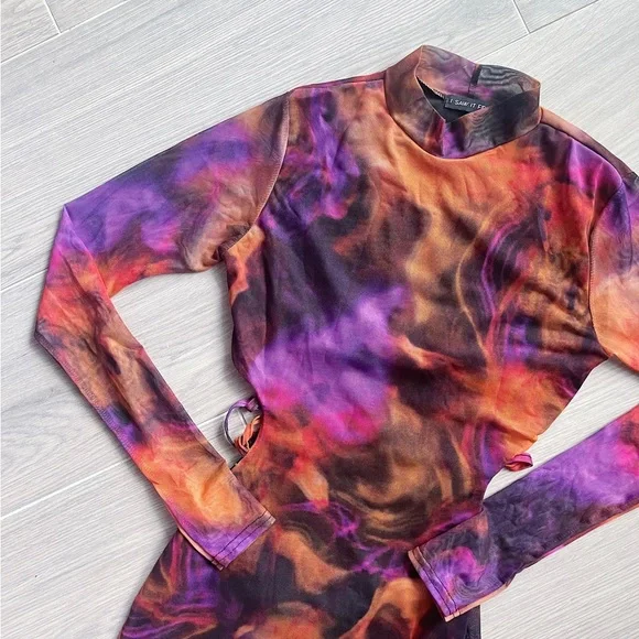 Mini Mesh Dress 🧡 - Picture 5 of 7